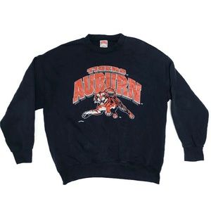 Vtg Auburn Tigers Nutmeg Mills Comfy Sweater